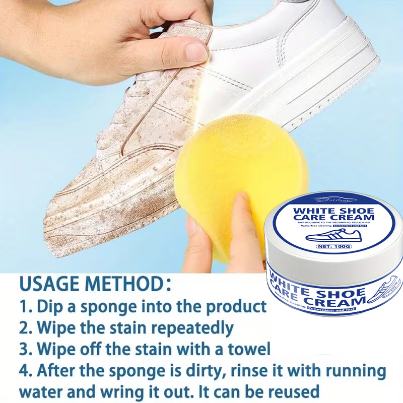 Krem do pielęgnacji białych sn – Sneaker Care Whitener recenzja i cena