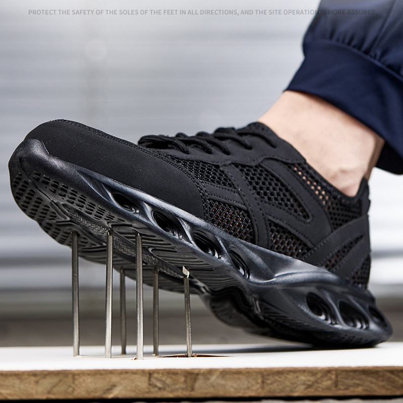 Oddychające męskie buty robocz – Sneakers Care recenzja i cena