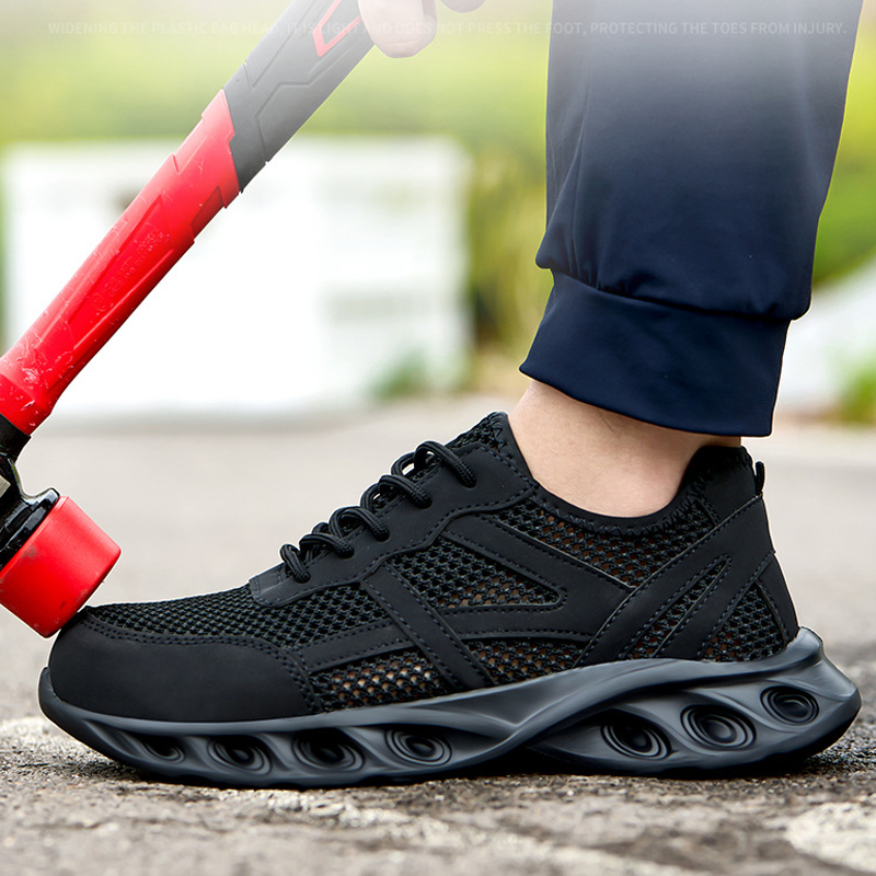 Oddychające męskie buty robocz – Sneakers Care recenzja i cena