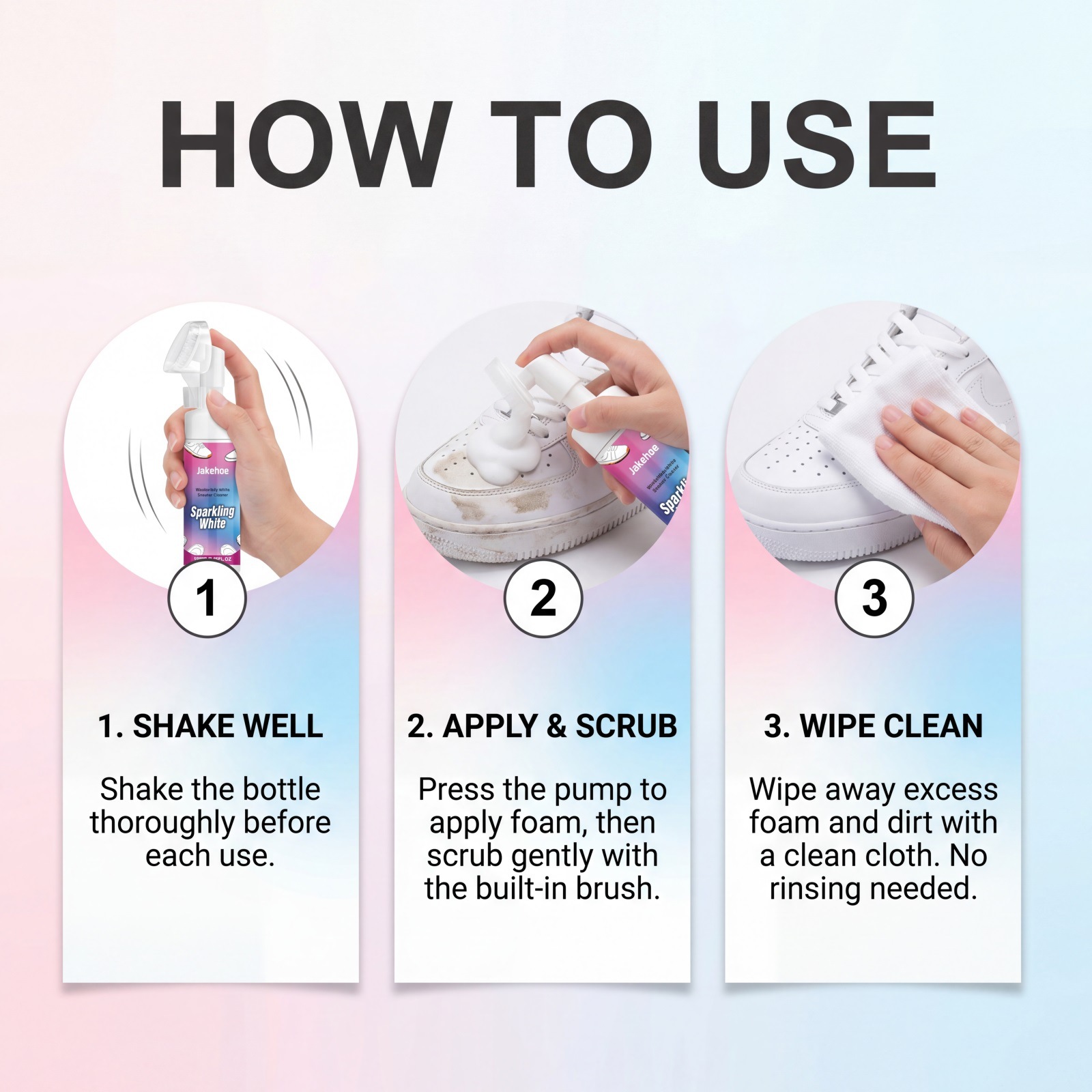 100ML Płyn do czyszczenia butó – Sneaker Care Whitener recenzja i cena