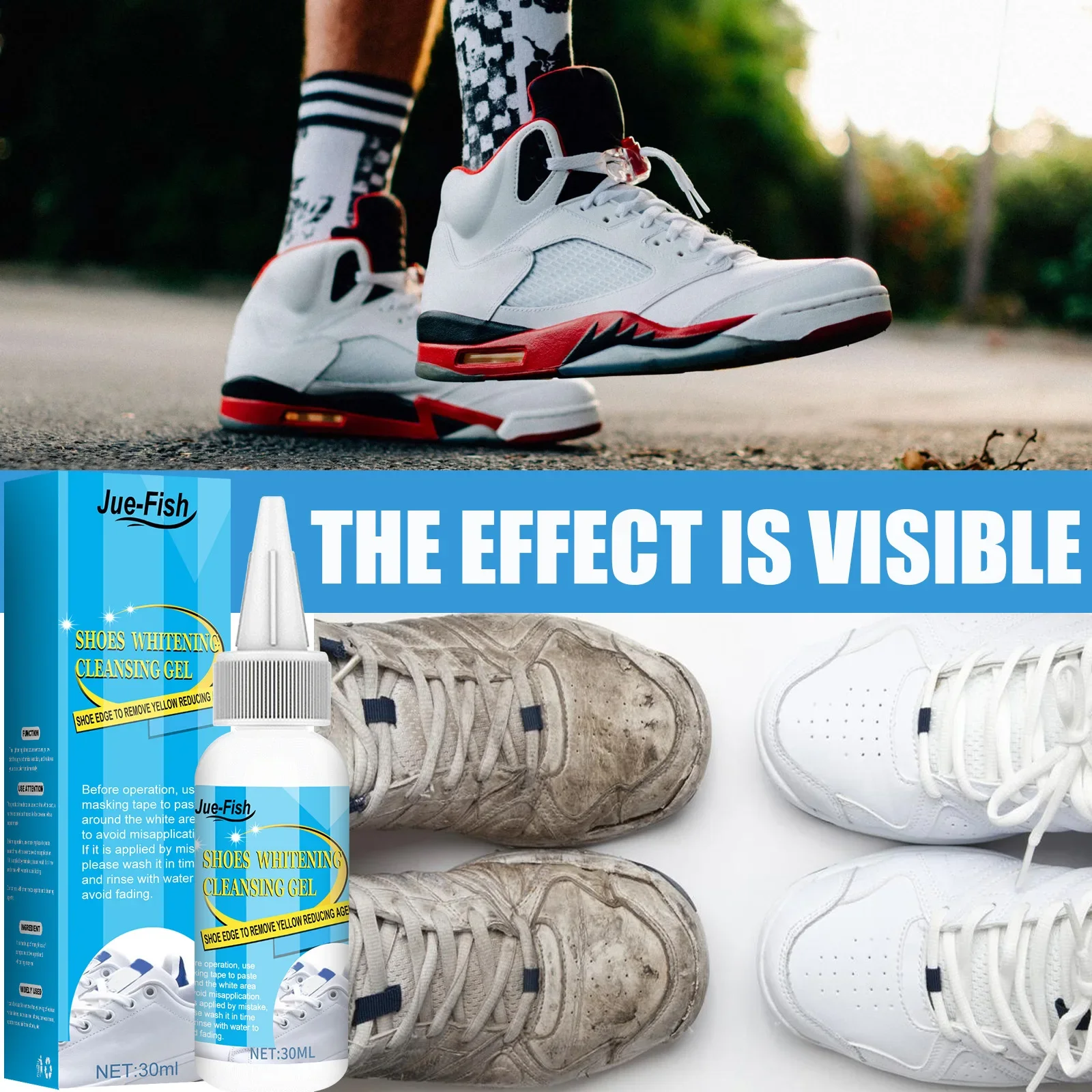 Białe buty żel oczyszczający p – Sneaker Cleaner recenzja i cena
