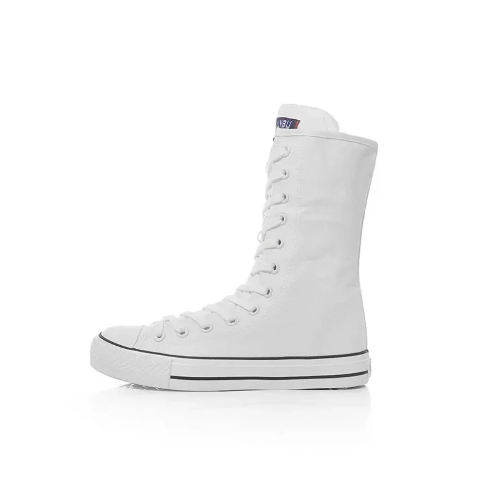 Mid Tube Lace Up Sportowe buty – Sneaker Zone recenzja i cena